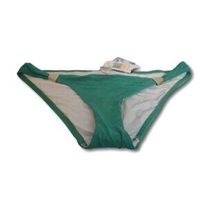Voda Swim Trapezoid Hipster Bottom Kelly Green - NWT